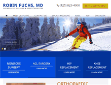Tablet Screenshot of fuchsmd.com